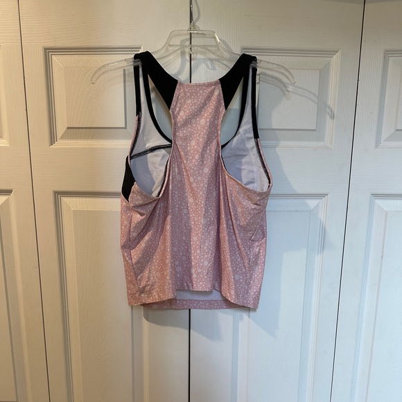 Nike, Pink and Back Razorback Tank Top - Picture 2 of 3
